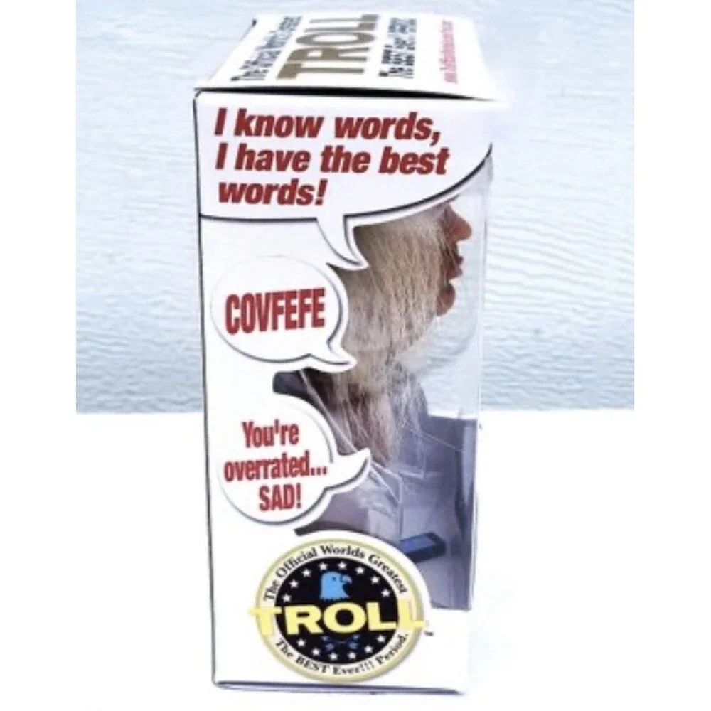 RARE World's Greatest Troll Donald Trump Doll - Chuck Williams Original New Mint